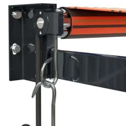 New FinePRICE Automaattisesti sisäänkelattava markiisi oranssi/ruskea 3x2,5 m