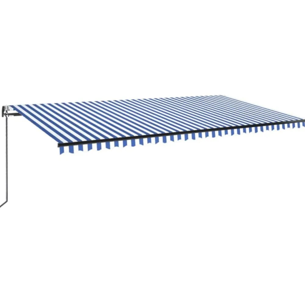 New FinePRICE Automaattisesti sisäänkelattava markiisi 350x250 cm kerma