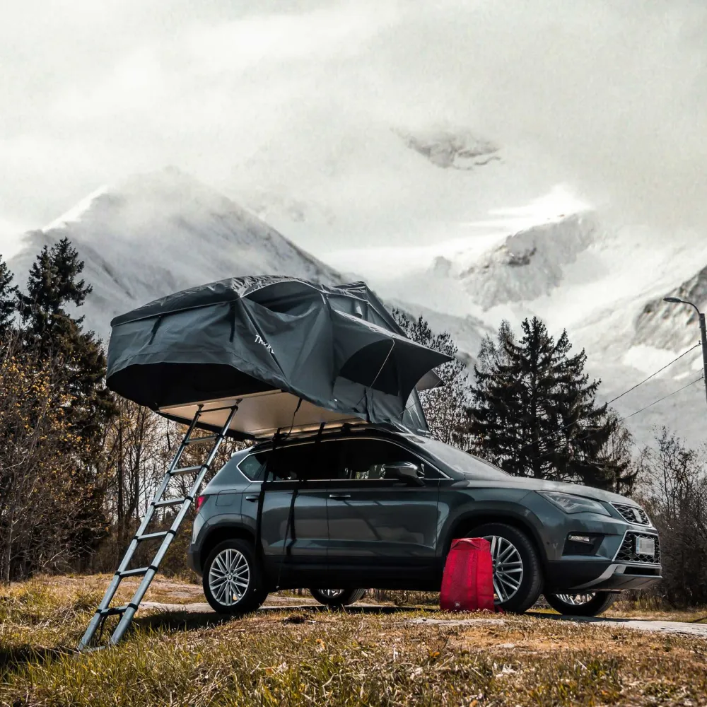 Trekker Auton kattoteltta Cabin L, eri värejä