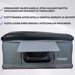 Best Trekker Auton kattoteltta Hut M, eri värejä