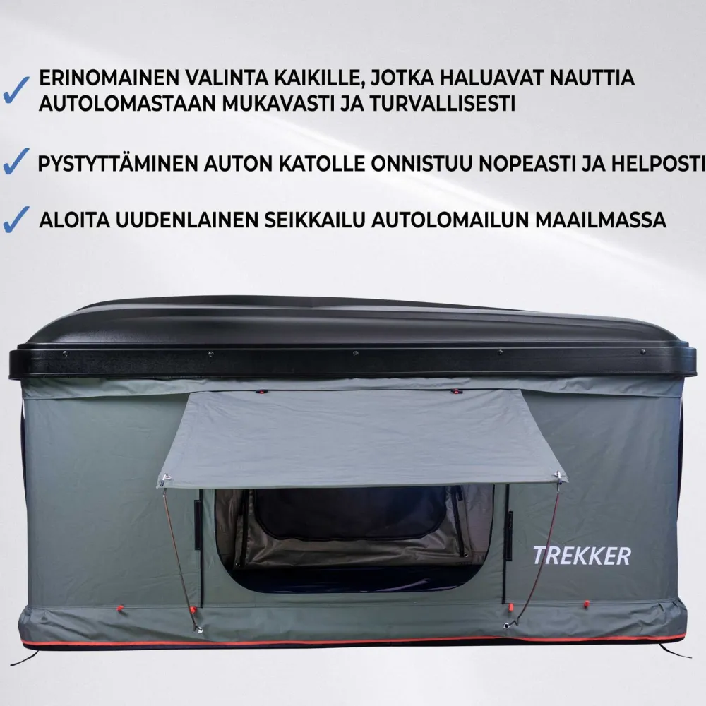 Best Trekker Auton kattoteltta Hut M, eri värejä