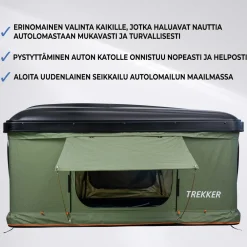 Best Trekker Auton kattoteltta Hut M, eri värejä