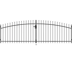 Sale FinePRICE Autoportti keihäskärjillä 400x175cm