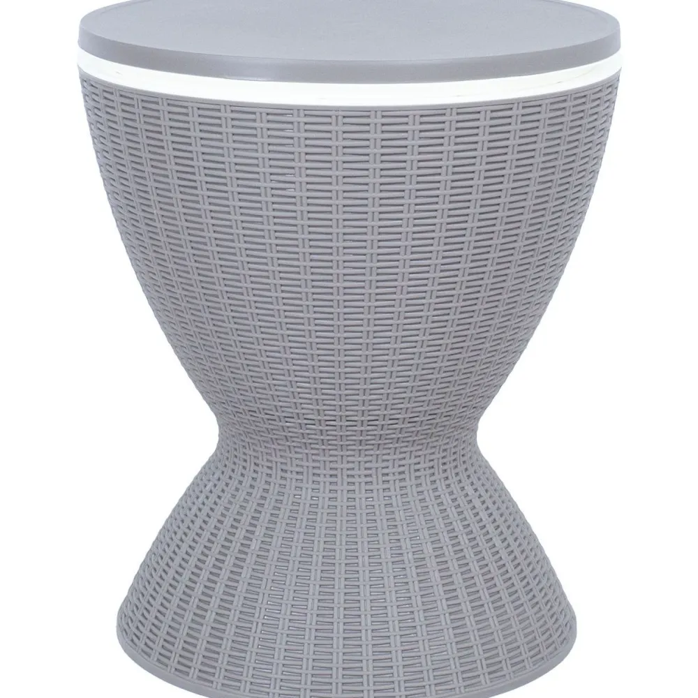 Outlet Home4you Baarisetti BELLE 3-in-1, harmaa muovi