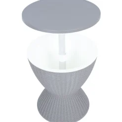 Outlet Home4you Baarisetti BELLE 3-in-1, harmaa muovi