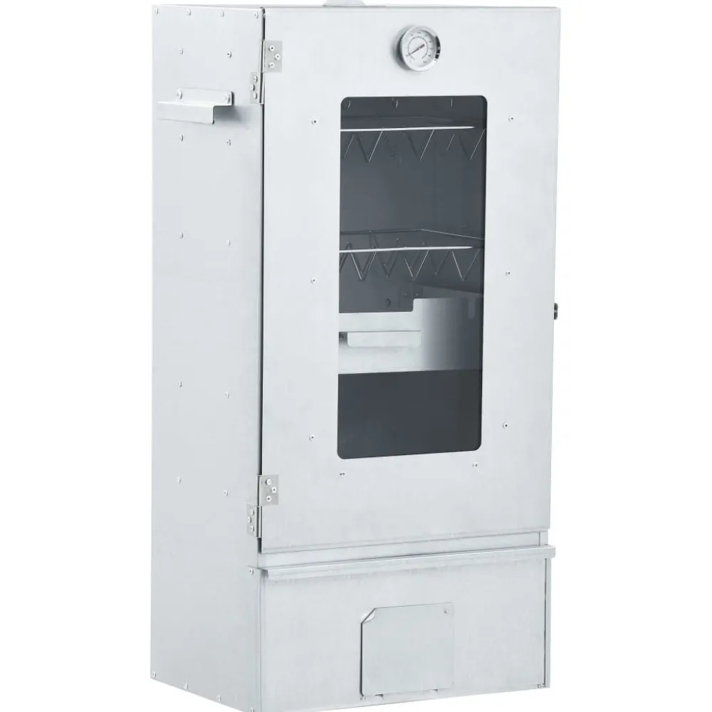 Outlet FinePRICE BBQ-uunisavustin ja 1 kg puulastuja 44,5 x 29 x 83 cm