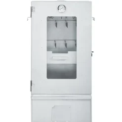 Outlet FinePRICE BBQ-uunisavustin ja 1 kg puulastuja 44,5 x 29 x 83 cm