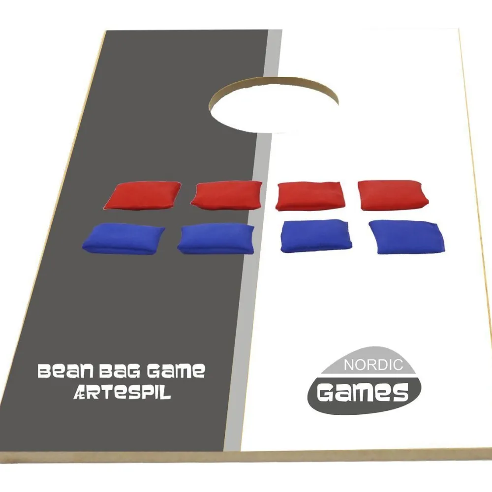 Outlet Nordic Games Bean bag- peli , 2 pelilautaa ja 8 hernepussia