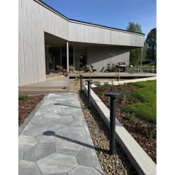 Outlet Rudus Betonilaatta Gaala 80, 560x430x80mm, grafiittivalkoinen