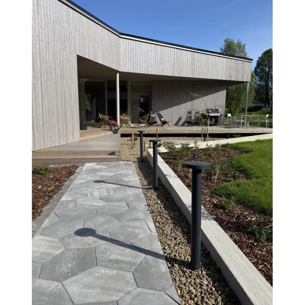 Outlet Rudus Betonilaatta Gaala 80, 560x430x80mm, grafiittivalkoinen