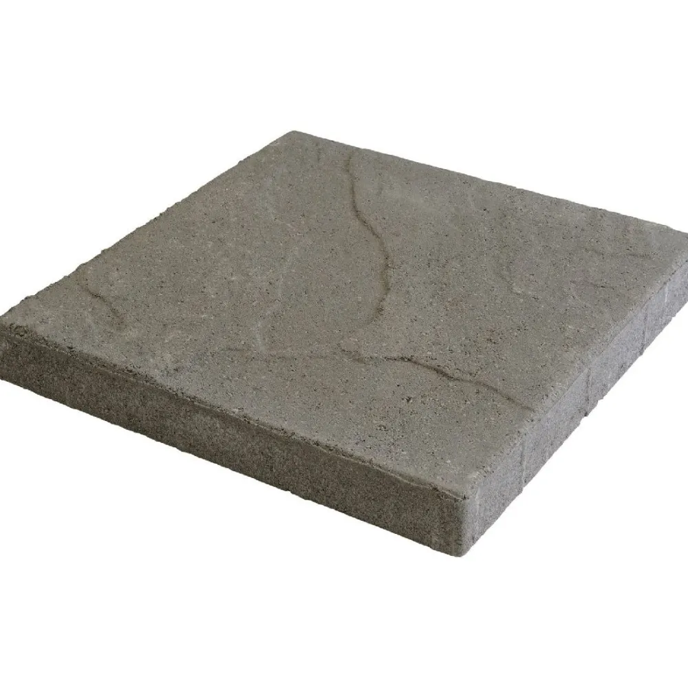 Hot Rudus Betonilaatta 398x398x50mm, harmaa, profiloitu