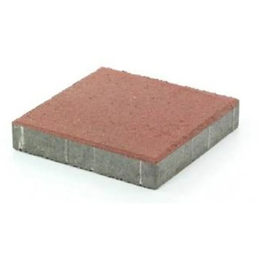 Outlet Rudus Betonilaatta 298x298x50 mm sileä punainen