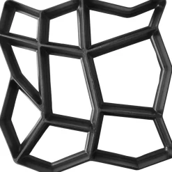Clearance FinePRICE Betonimuotti Puutarhaan 42 x 42 x 4 cm 2-osaa