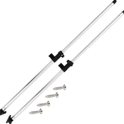 Discount FinePRICE Bimini-ylätukitangot 2 kpl alumiinia