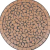 Best FinePRICE Bistropöytä 60 cm terrakotta mosaiikki