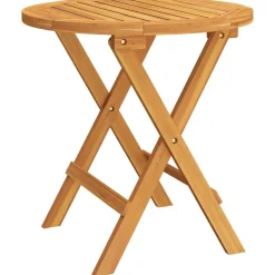 New FinePRICE Bistropöytä Ø46x47 cm, akasiapuu