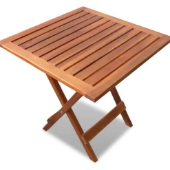 Sale FinePRICE Bistropöytä 46x46x47 cm täysi akaasiapuu