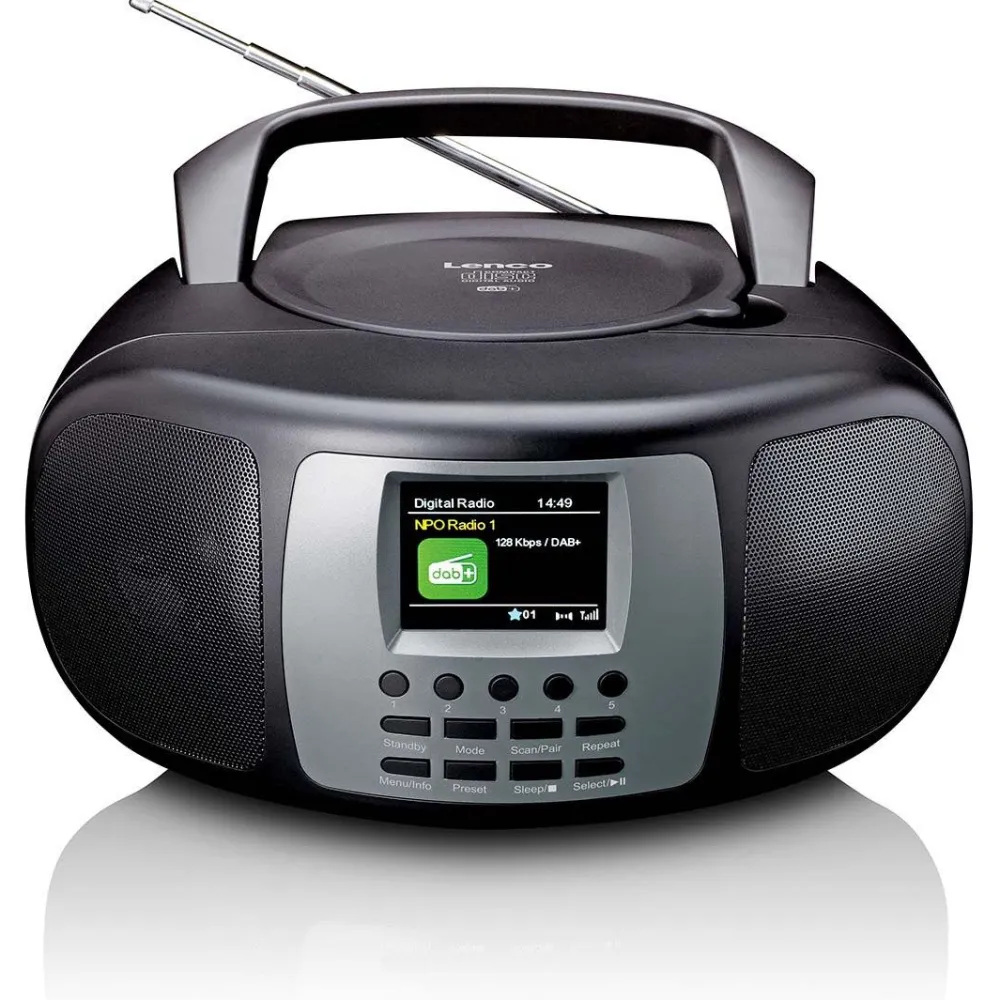 Hot Lenco CD-soitin , DAB+/FM-radiolla, bluetoothilla