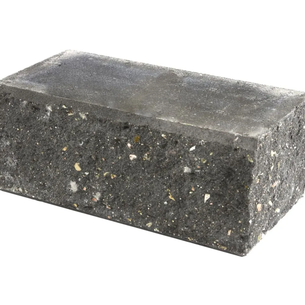 Best Lakka Rakennustuotteet Citymuurikivi Lakka lohko/sileä kulma, musta 360x180x150mm