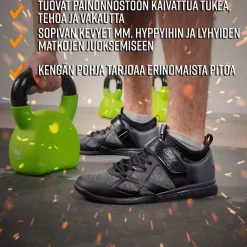 Sale Core Crossfit-kengät , musta, eri kokoja