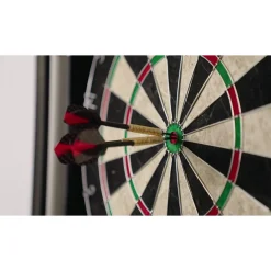 Best Longfield Darts-setti , taulu, kaappi ja tikat, musta