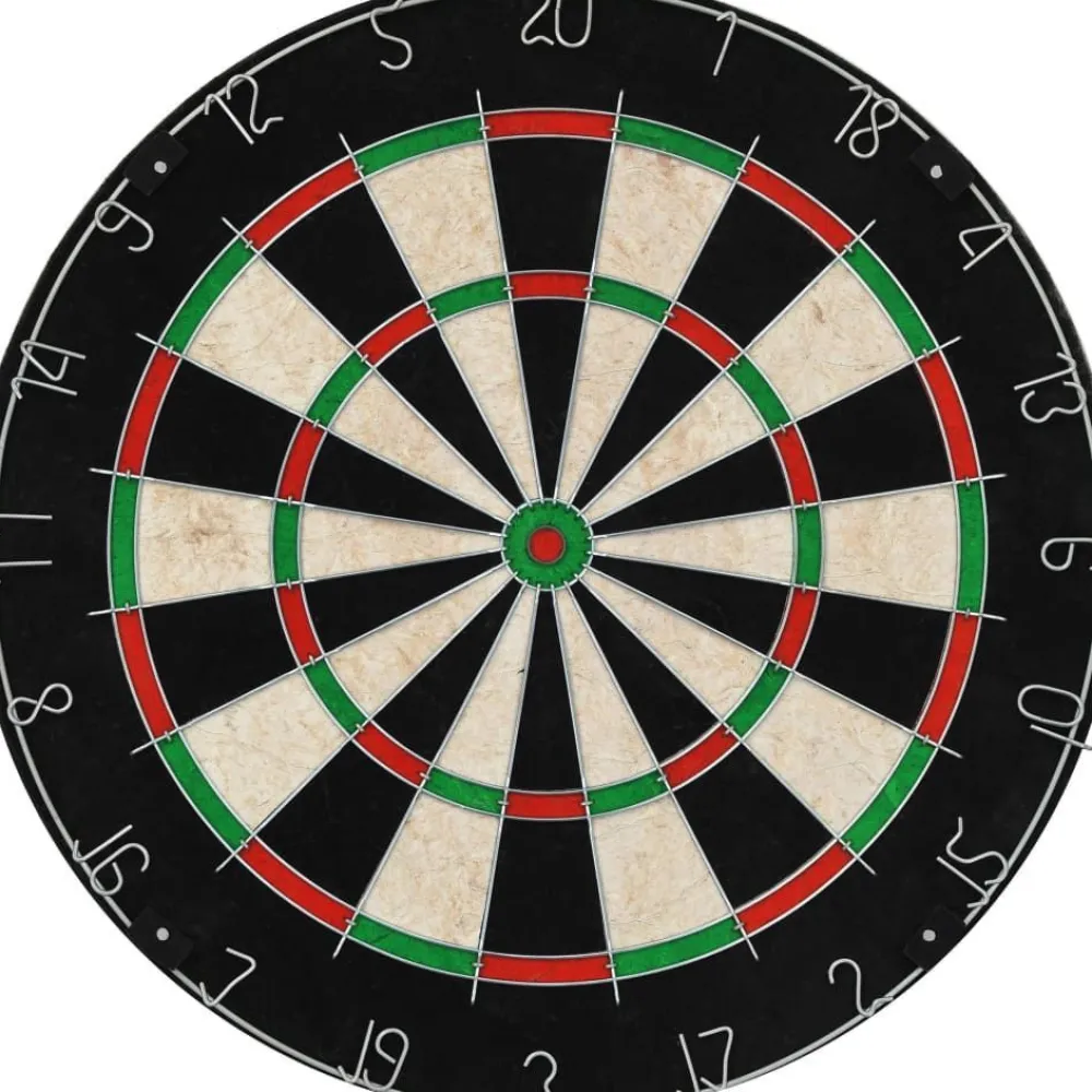 Hot FinePRICE Darts-taulu ja 6 tikkaa, sisal
