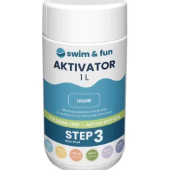 Discount Swim & Fun Desinfiointitehostin Aktivator 1 l aktiivihapelle