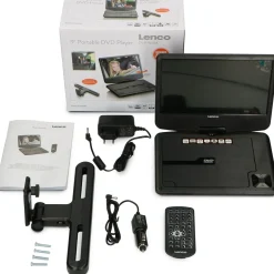 Clearance Lenco DVD-soitin , 9 tuumaa, kannettava