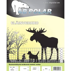 Hot AB Polar Eläinverkko Zn 1,0x50 m muuttuva silmäkoko