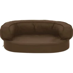 Hot FinePRICE Ergonominen koiranpeti 60x42 cm ruskea