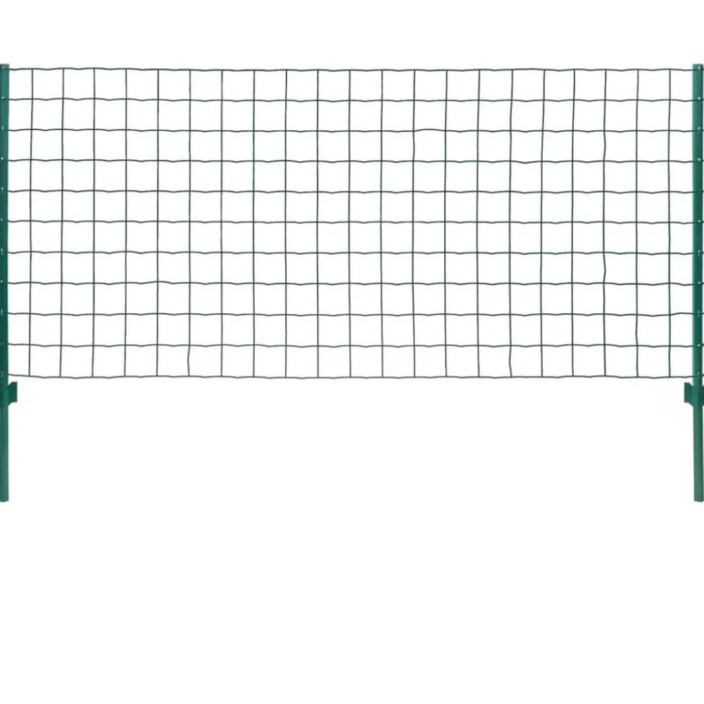 Clearance FinePRICE Euro-aita teräs 20x0,8 m vihreä