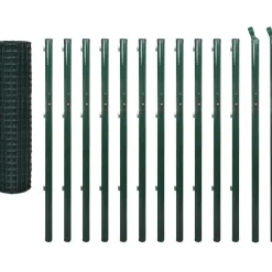 New FinePRICE Euro-aita teräs 25x1,7 m vihreä