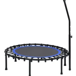 Hot FinePRICE Fitness trampoliini kahvalla 102 cm