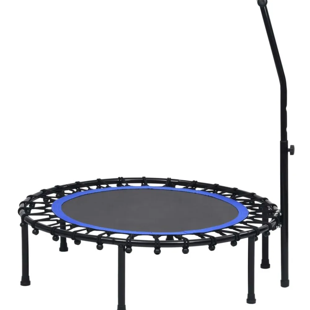 Hot FinePRICE Fitness trampoliini kahvalla 102 cm