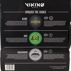 New Viking Discs Frisbeegolf kiekkosetti