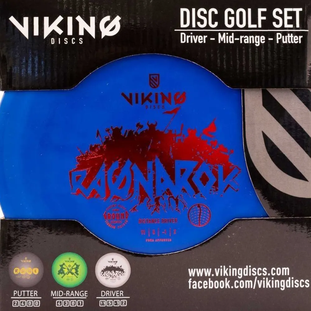 New Viking Discs Frisbeegolf kiekkosetti