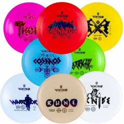 Viking Discs 8 frisbeegolfkiekon setti Ground Set
