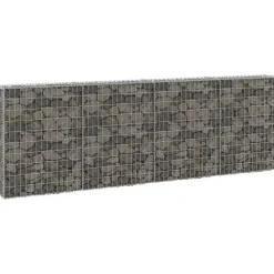 Discount FinePRICE Gabion-kivikori kansilla galvanoitu teräs 300x30x100 cm