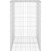 Clearance FinePRICE Gabion-kivikori kansilla galvanoitu teräs 100x60x100 cm