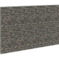 Sale FinePRICE Gabion-kivikori kansilla galvanoitu teräs 300x30x200 cm