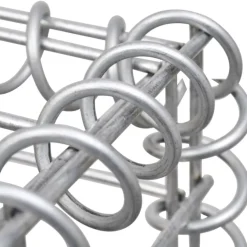 Online FinePRICE Gabion/kivikori kansilla galvanoitu vaijeri 100x30x30cm