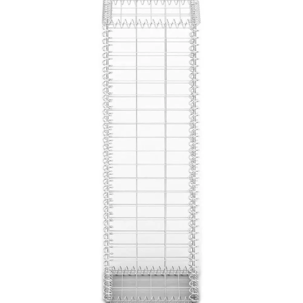 Online FinePRICE Gabion/kivikori kansilla galvanoitu vaijeri 100x30x30cm