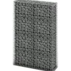 New FinePRICE Gabion/kivikori kansilla galvanoitu vaijeri 150x100x30cm
