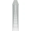 Outlet FinePRICE Gabion-kivikori kansilla galvanoitu teräs 600x30x150cm