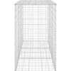 Best FinePRICE Gabion-kivikori kansilla galvanoitu teräs 200x60x100 cm