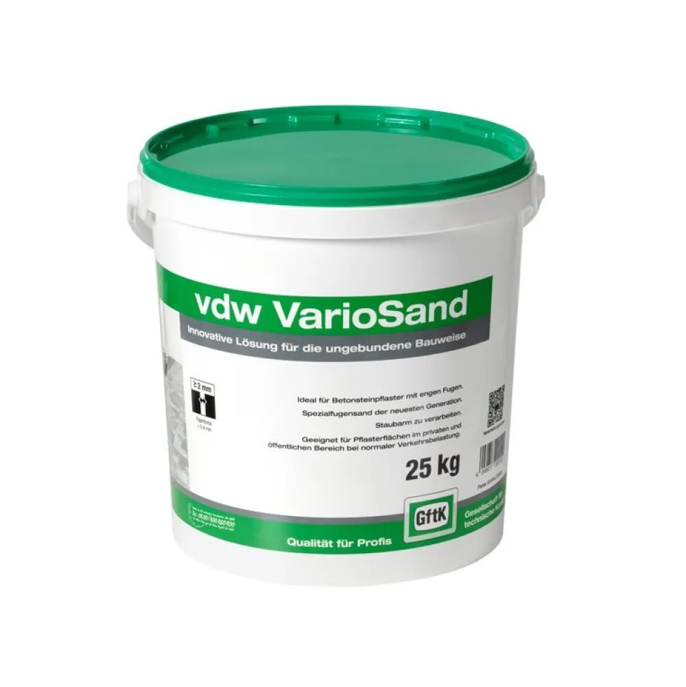 Discount Rudus GftK Sauma-aine VarioSand tummanharmaa 25 kg