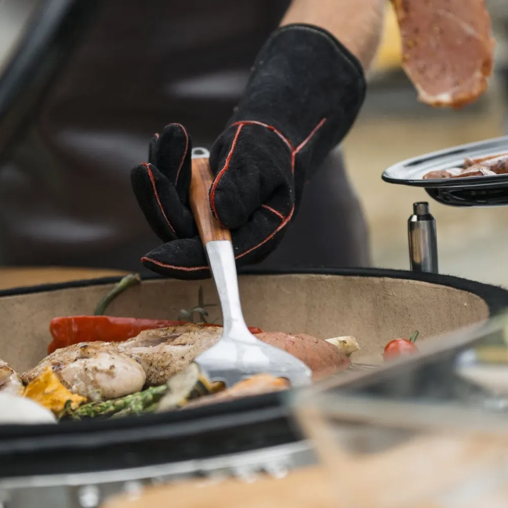 Discount Espegard Grillaussetti , sis. grillipihdit, lasta ja paistohaarukka