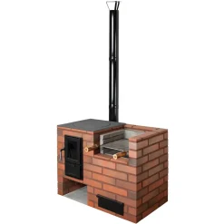 Tiileri Grilli-kesäkeittiö Matti 1035x580x780 mm tiili