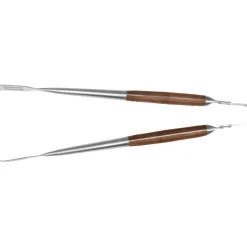 Outlet Pepper Grillipihdit , 46cm, puukahvalla, ruostumaton teräs