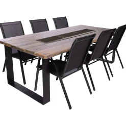 Outlet SocialBBQ Grillipöytä 6 + 2 hengelle, 228x113cm